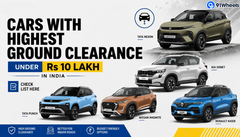 Cars With Highest Ground Clearance Under Rs 10 Lakh in India: Check List Here 